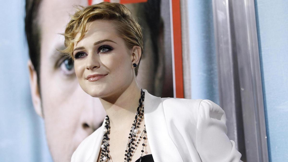 La actriz Evan Rachel Wood.