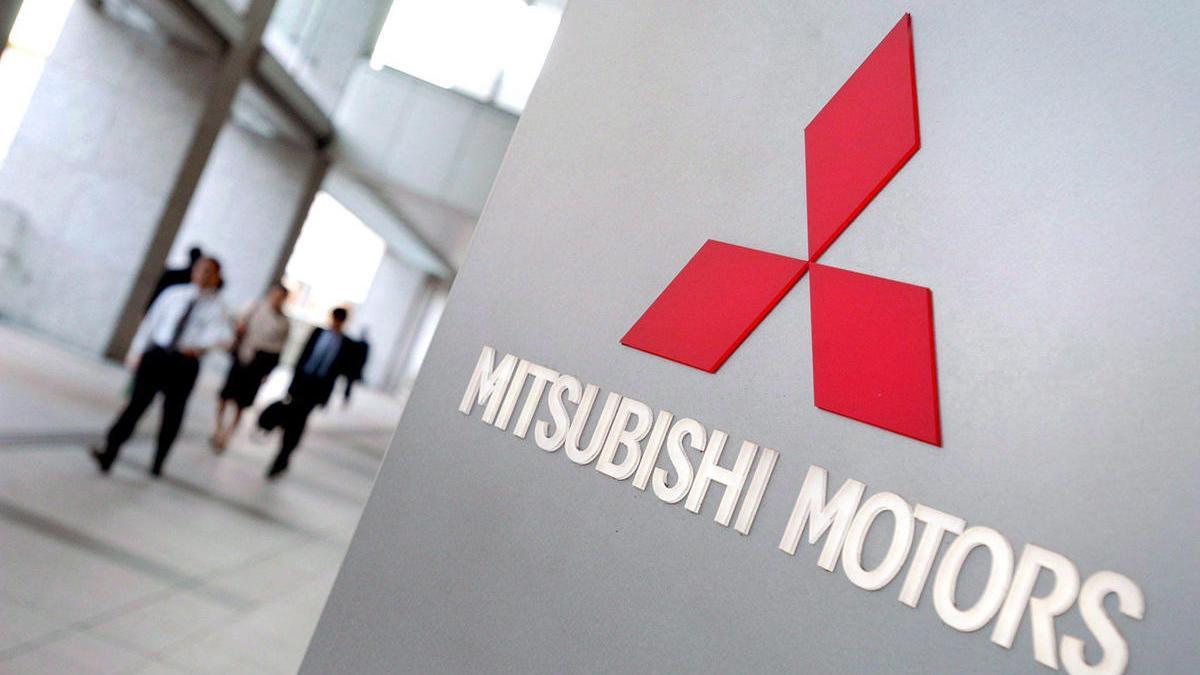 El logo de la firma nipona Mitsubishi.