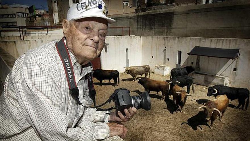 Francisco Cano, &quot;Canito&quot;, en la Plaza de Toros de Alicante ayer, en el reparto de toros para la cita entre Manzanares y El Juli en la Feria de Hogueras.