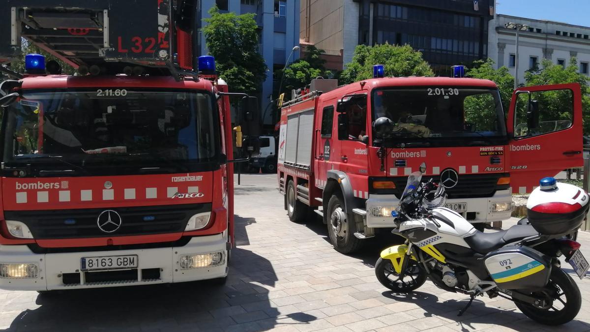 Evacuen els treballadors de la seu de Generalitat de Girona per una alarma d'incendi