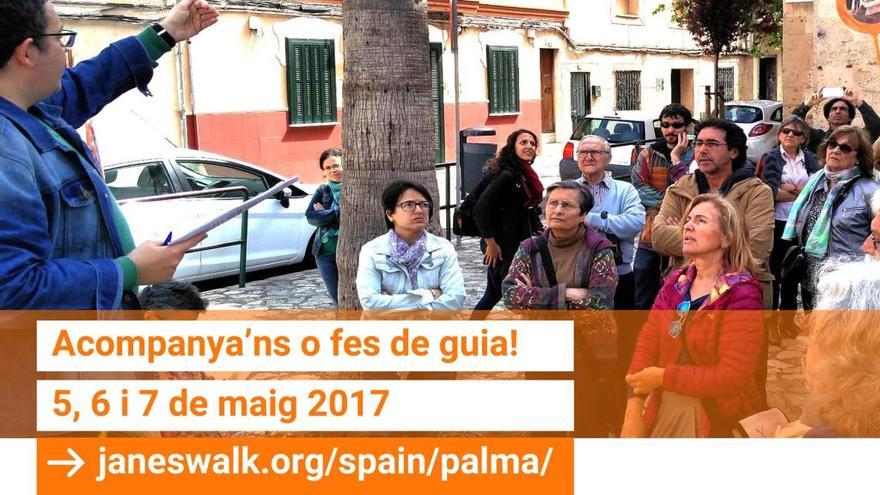 Se buscan guías para el segundo Jane&#039;s Walk Palma