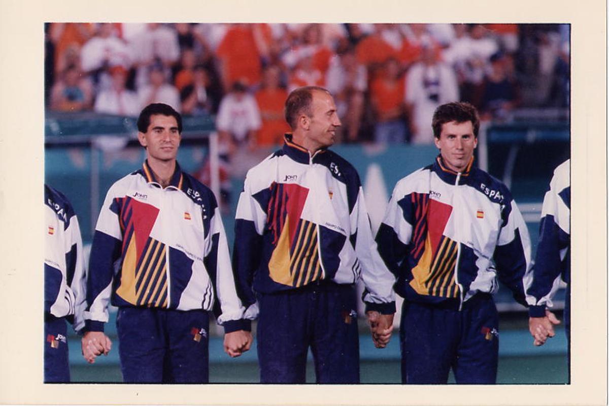 Juan Escarré logró con España la medalla de plata en Atlanta'96.
