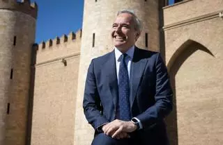 Jorge Azcón: "Mis aspiraciones políticas están colmadas con la presidencia de Aragón"