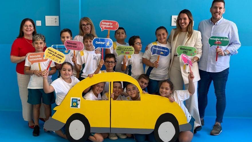 El CEIP Alcalde Diego Trujillo crea la guía escolar de transporte sostenible