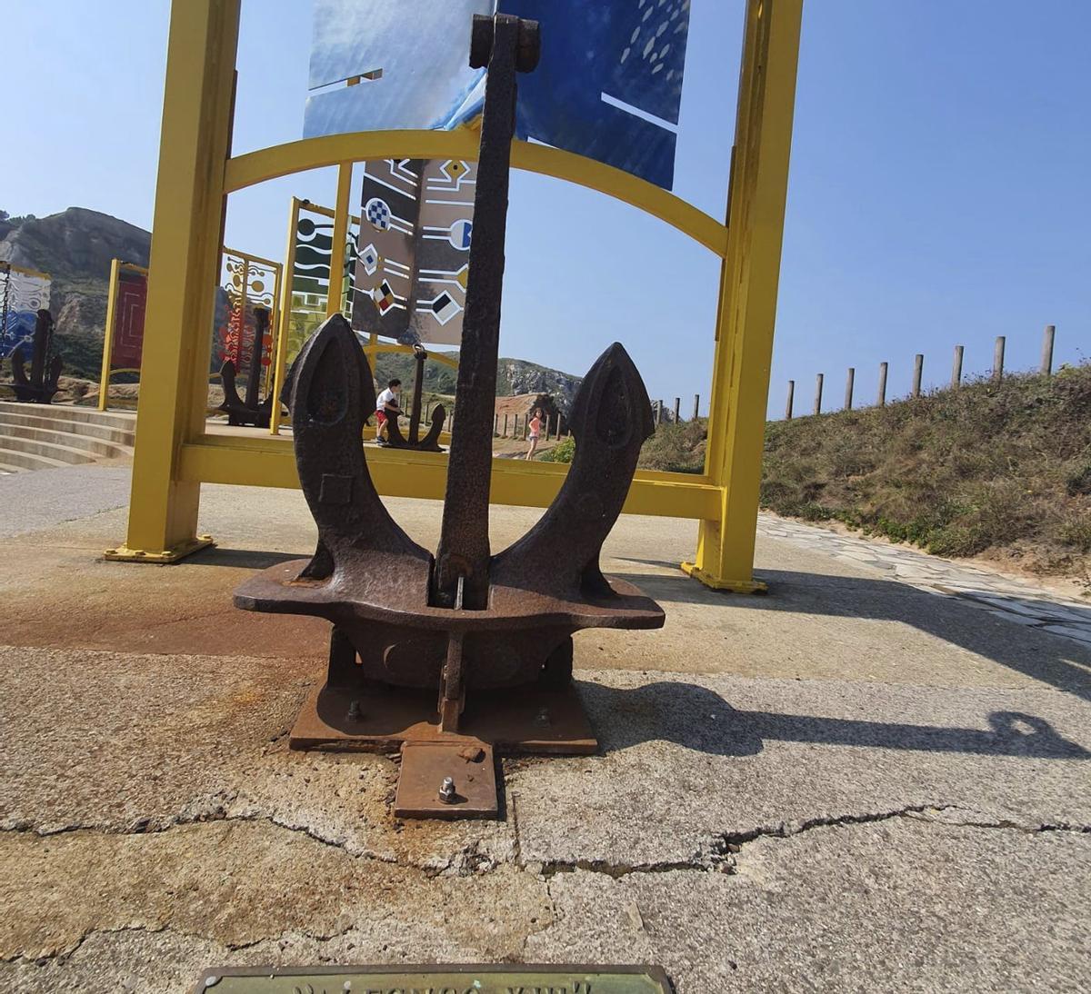 El ancla del "Habana"