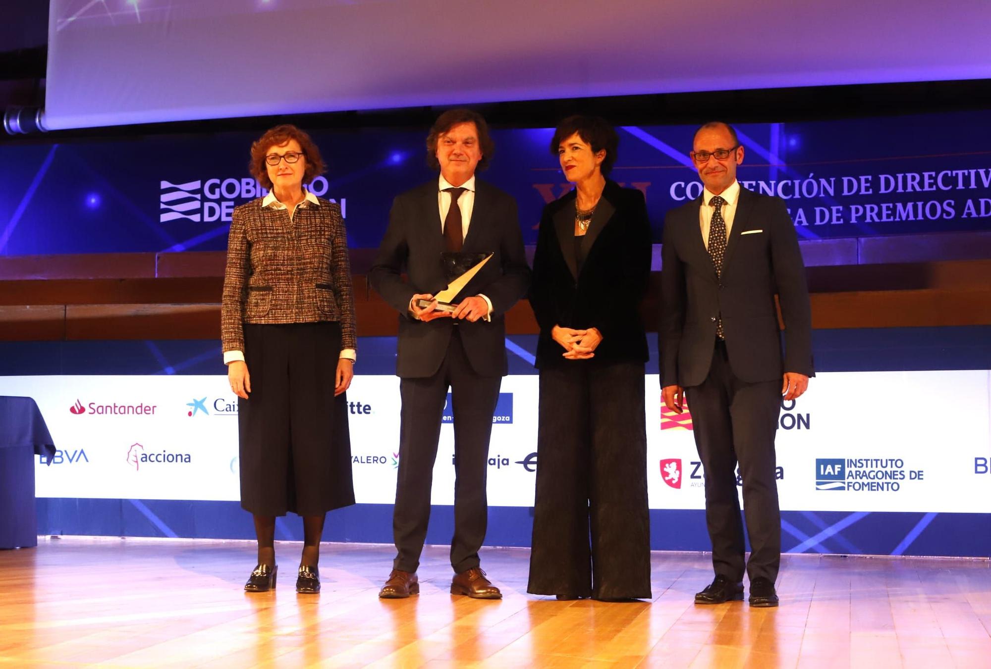 Convención anual de la Asociación de Directivos y Ejecutivos de Aragón (ADEA) en la sala Mozart del Auditorio