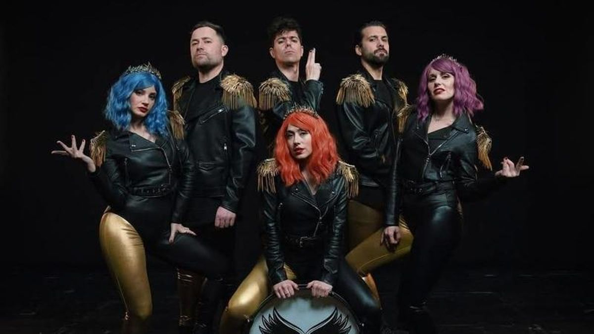 El grupo Broken Peach.