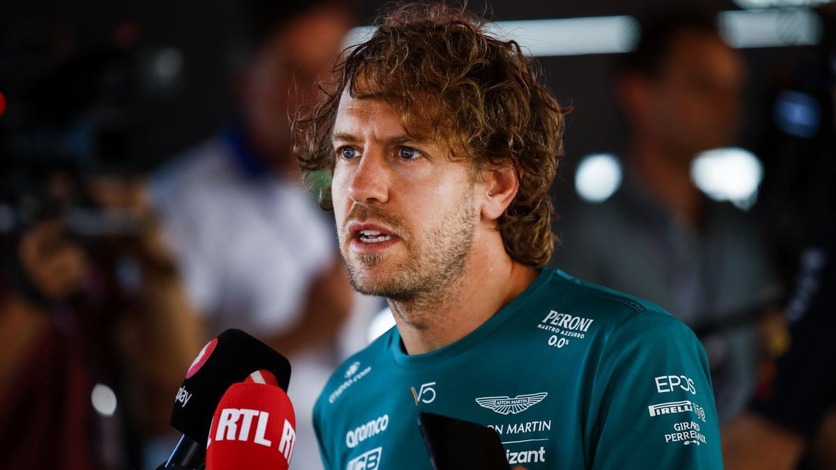 VETTEL Sebastian (ger), Aston Martin F1 Team AMR22, portrait during the Formula 1 Pirelli Grand Premio de Espana 2022, 6th round of the 2022 FIA Formula One World Championship, on the Circuit de Barcelona-Catalunya, from May 20 to 22, 2022 in Montmelo, Spain - Photo Xavi Bonilla / DPPI AFP7 20/05/2022 ONLY FOR USE IN SPAIN