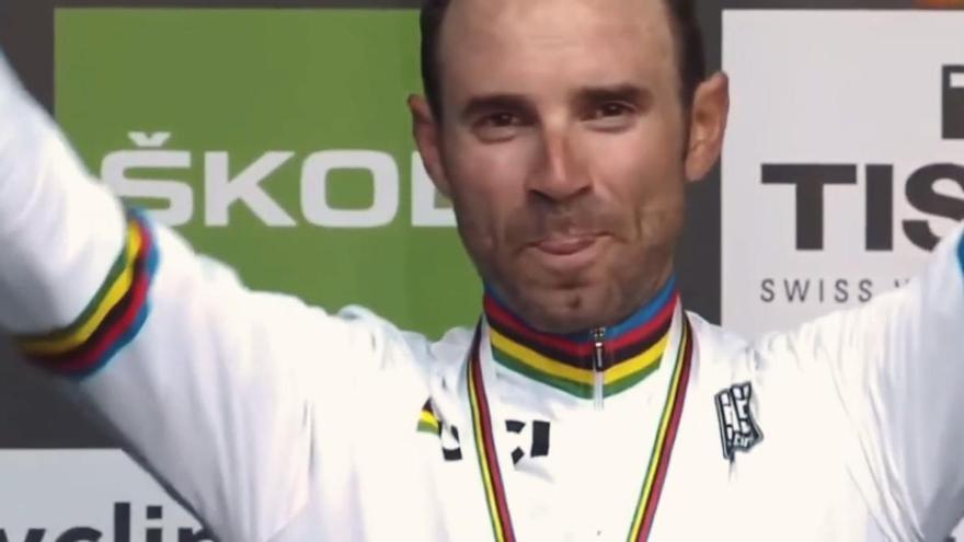 Alejandro Valverde en el Gran Fondo de Valencia 2023