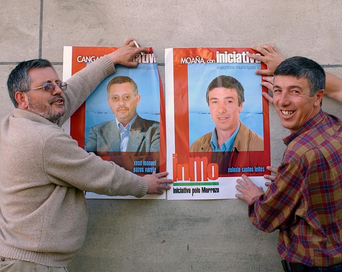 Junto a Euloxio Santos, compañero de InMo, en 2003