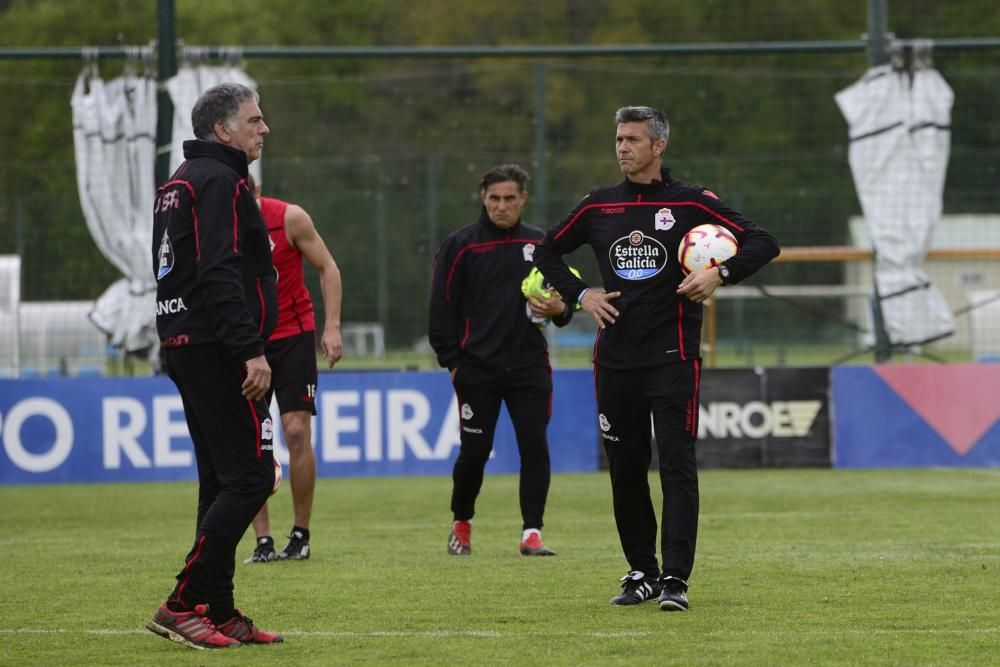 El Dépor vuelve al trabajo tras perder con Osasuna