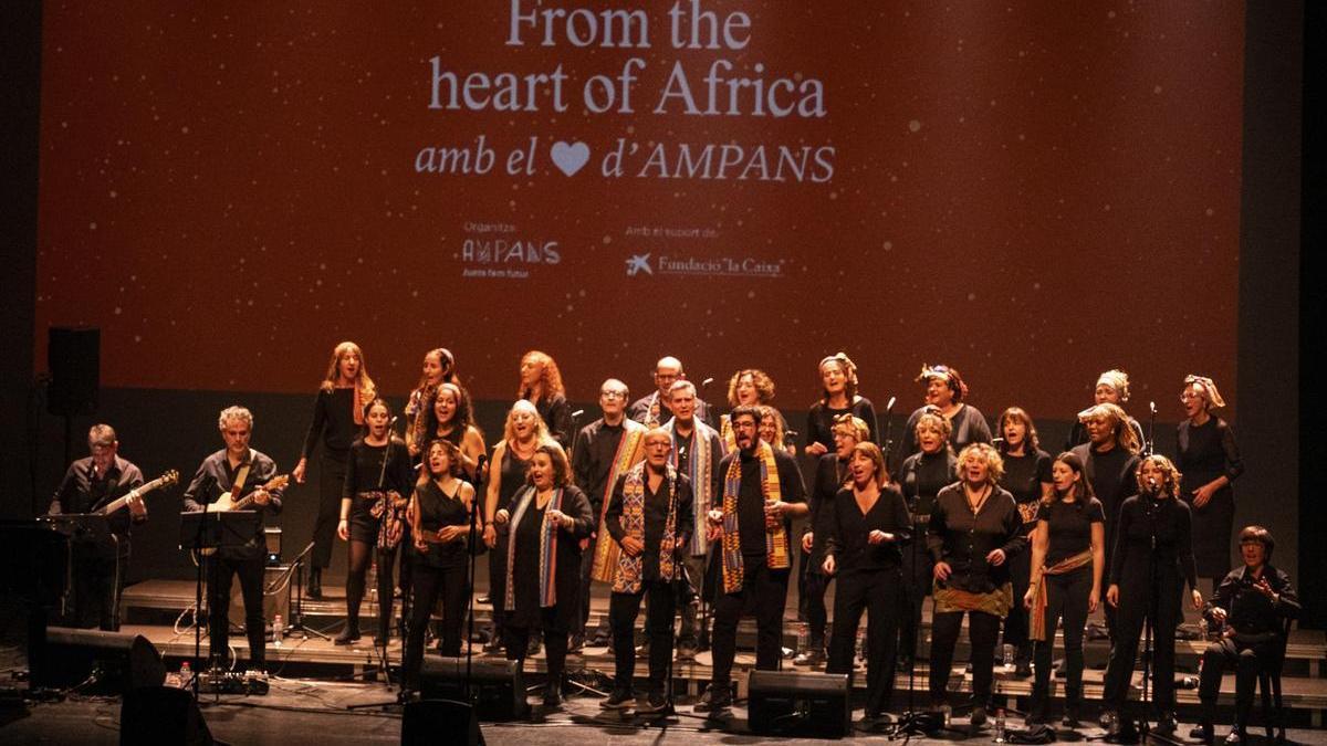 Esclat Gospel Singers al Concert de Nadal d’Ampans