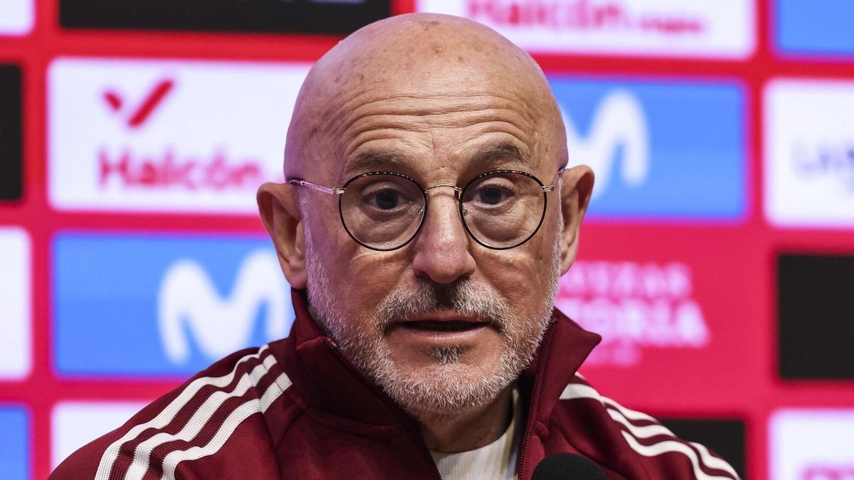 Luis de la Fuente, seleccionador español.