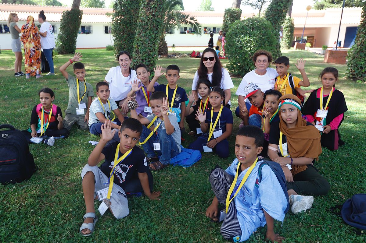 Los pequeños saharauis ya disfrutan de sus vacaciones en Córdoba