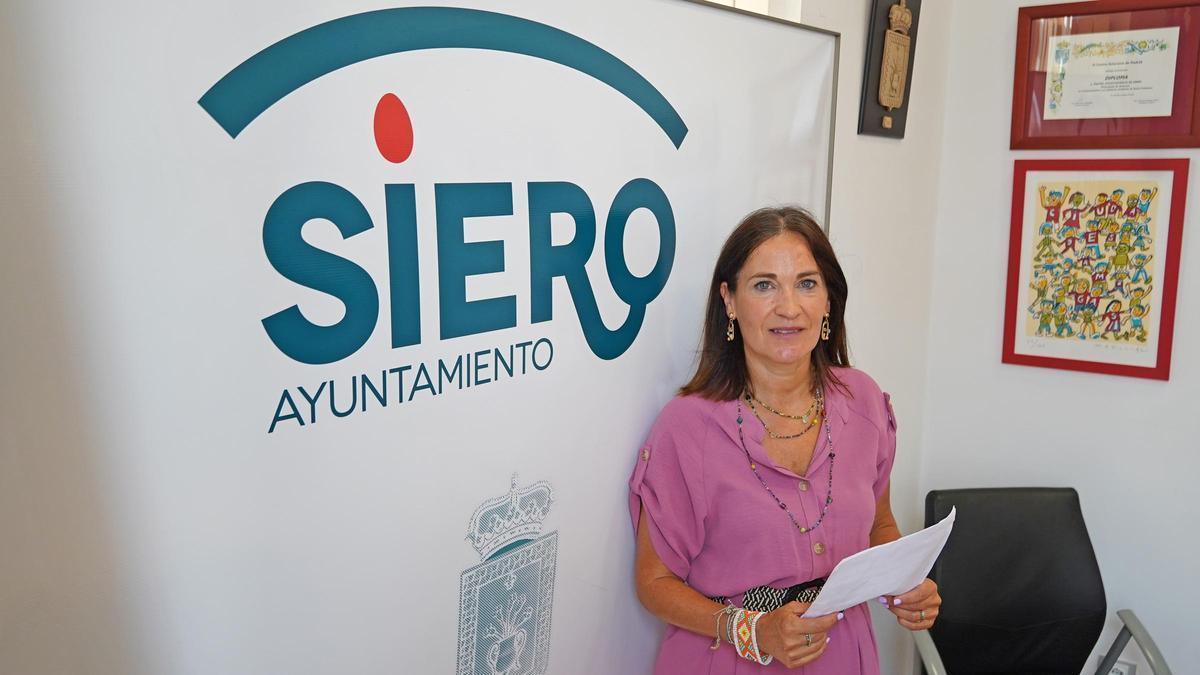 La edil María José Fernández