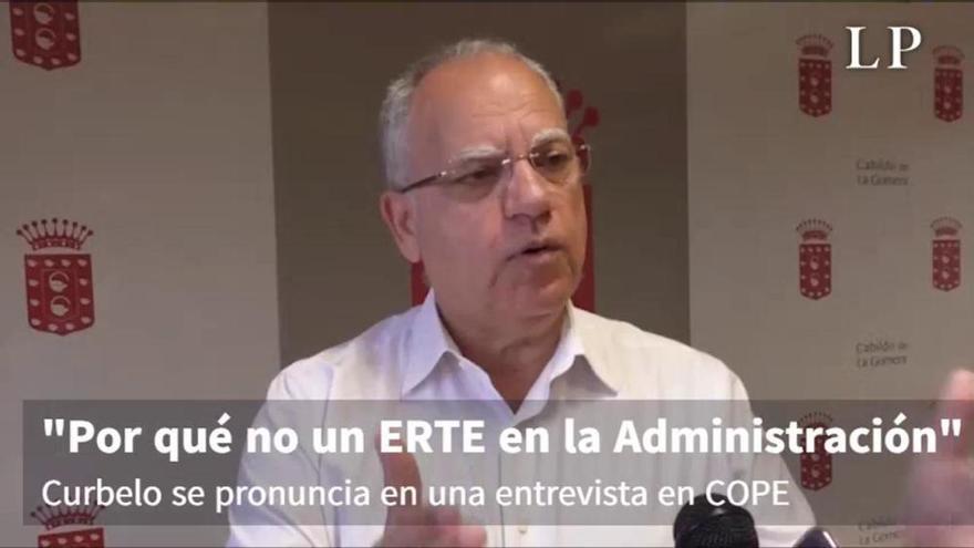 Curbelo: "En un futuro puede no haber suficiente liquidez para pagar nóminas de la Administración"