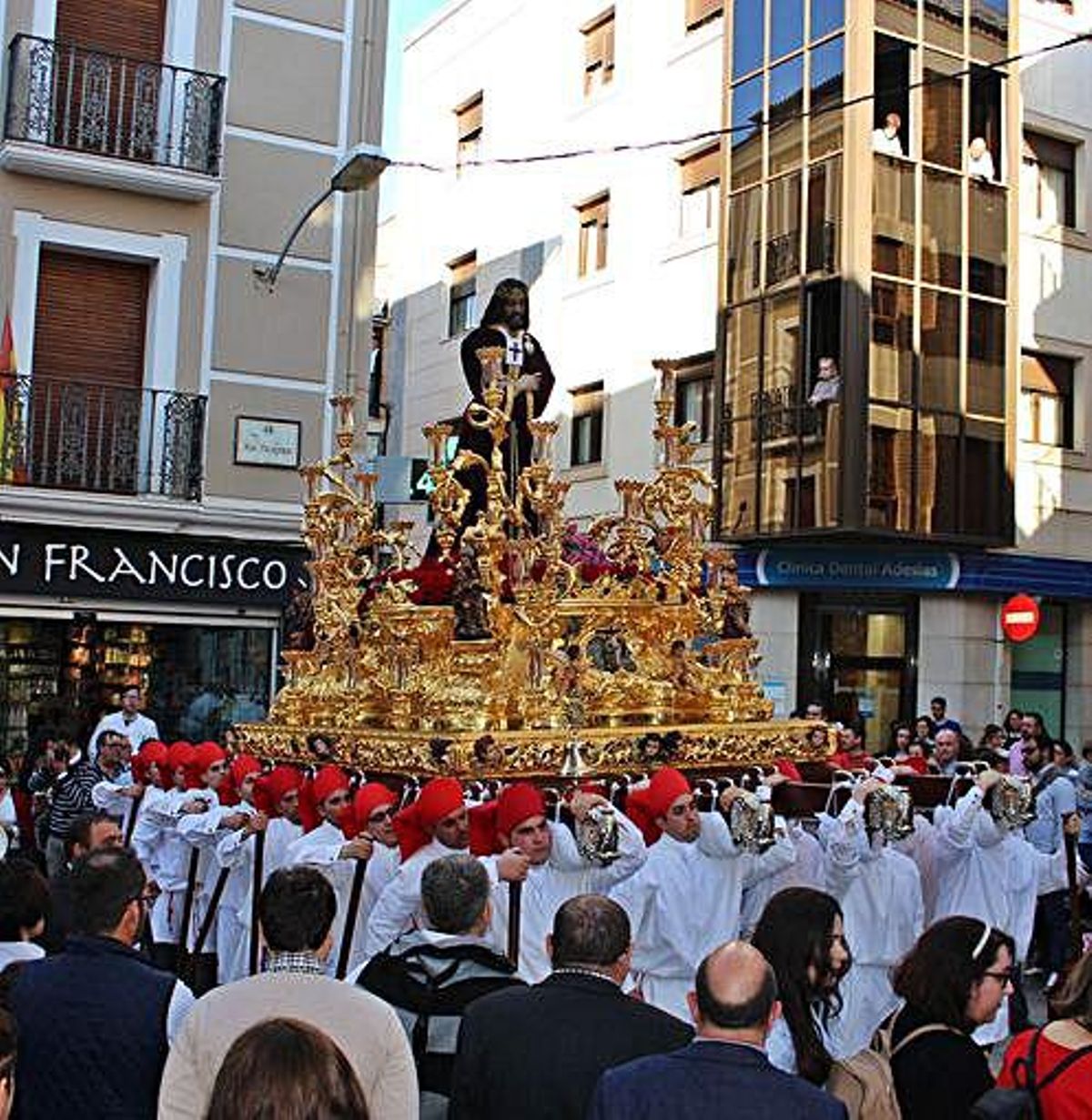 JESÚS CAUTIVO DE MEDINACELI LA COFRADÍA FRANCISCANA DE PASIÓN, EL MARTES SANTO.