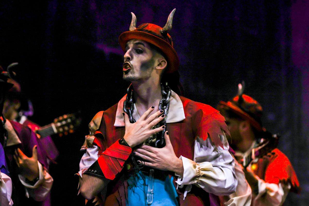 COAC Málaga 2024 | La comparsa 'Tus demonios', en la segunda preliminar