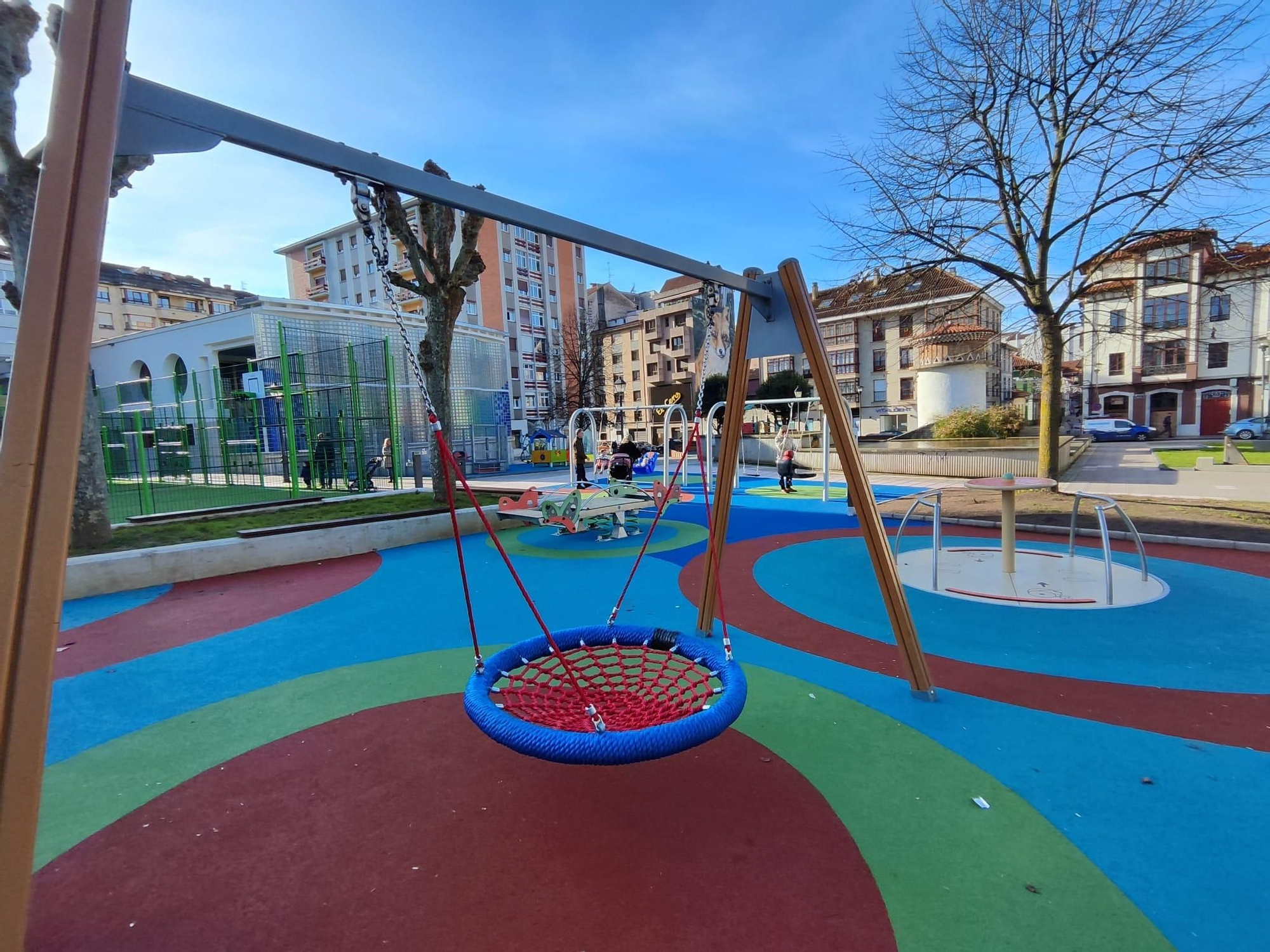 En imágenes, el parque Alfonso X tras la renovación