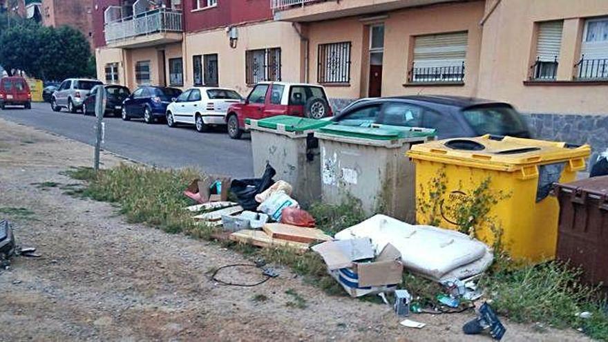 Un dels carrers del barri del Convent de la Bisbal.