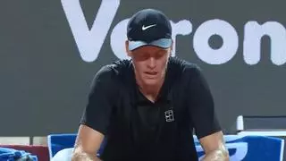 ¡Sinner sufrió un ataque de ansiedad contra Medvedev!
