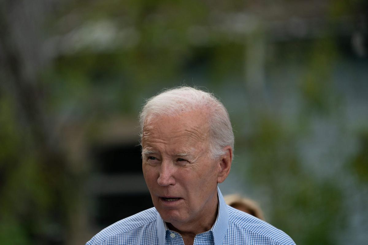 Biden visita a los afectados por el huracán Idalia en Florida