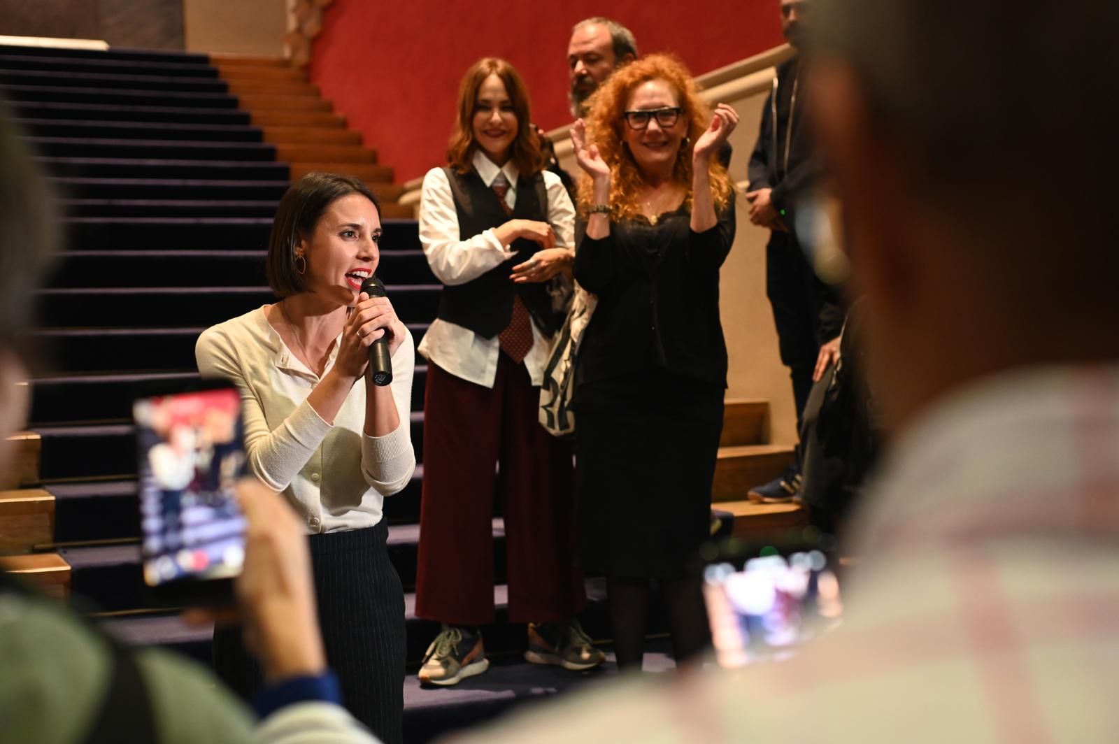 EN IMÁGENES | Irene Montero visita Zaragoza