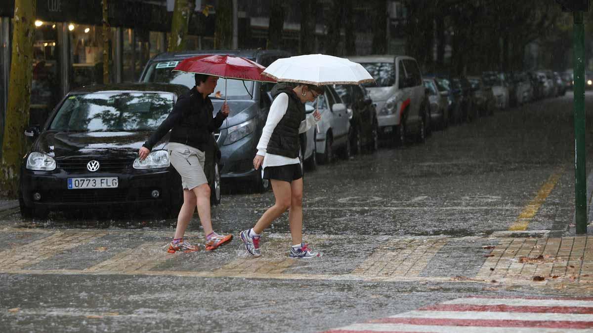 Lluvia en Salou