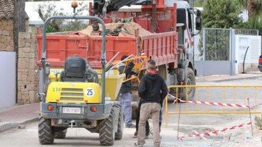 En esta obra de Sant Josep falleció el martes un trabajador.