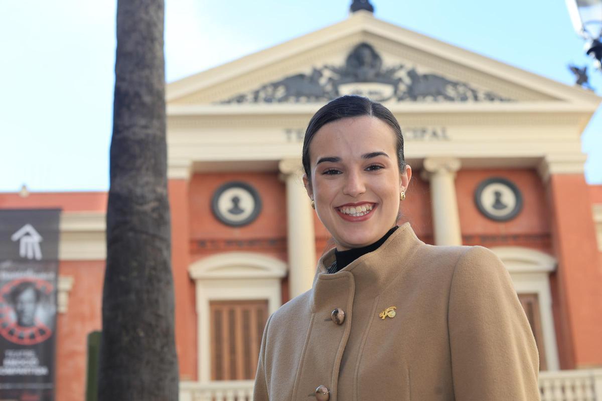 Paula Beltrán Soler és la madrina de la gaiata 1 Brancal de la Ciutat per a les festes de Castelló de 2026.