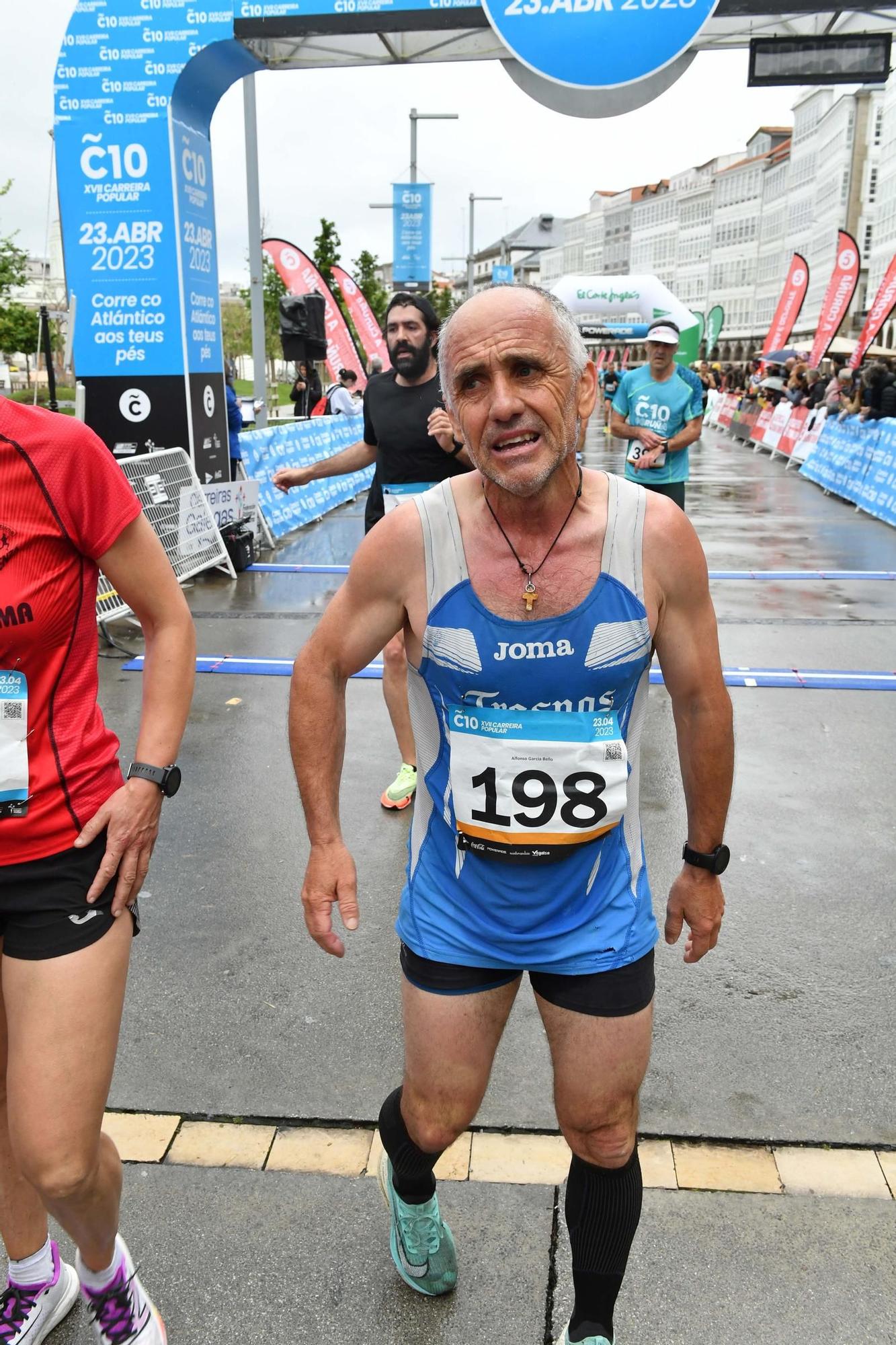 Carrera popular Coruña10: 2.186 corredores cruzaron la línea de meta