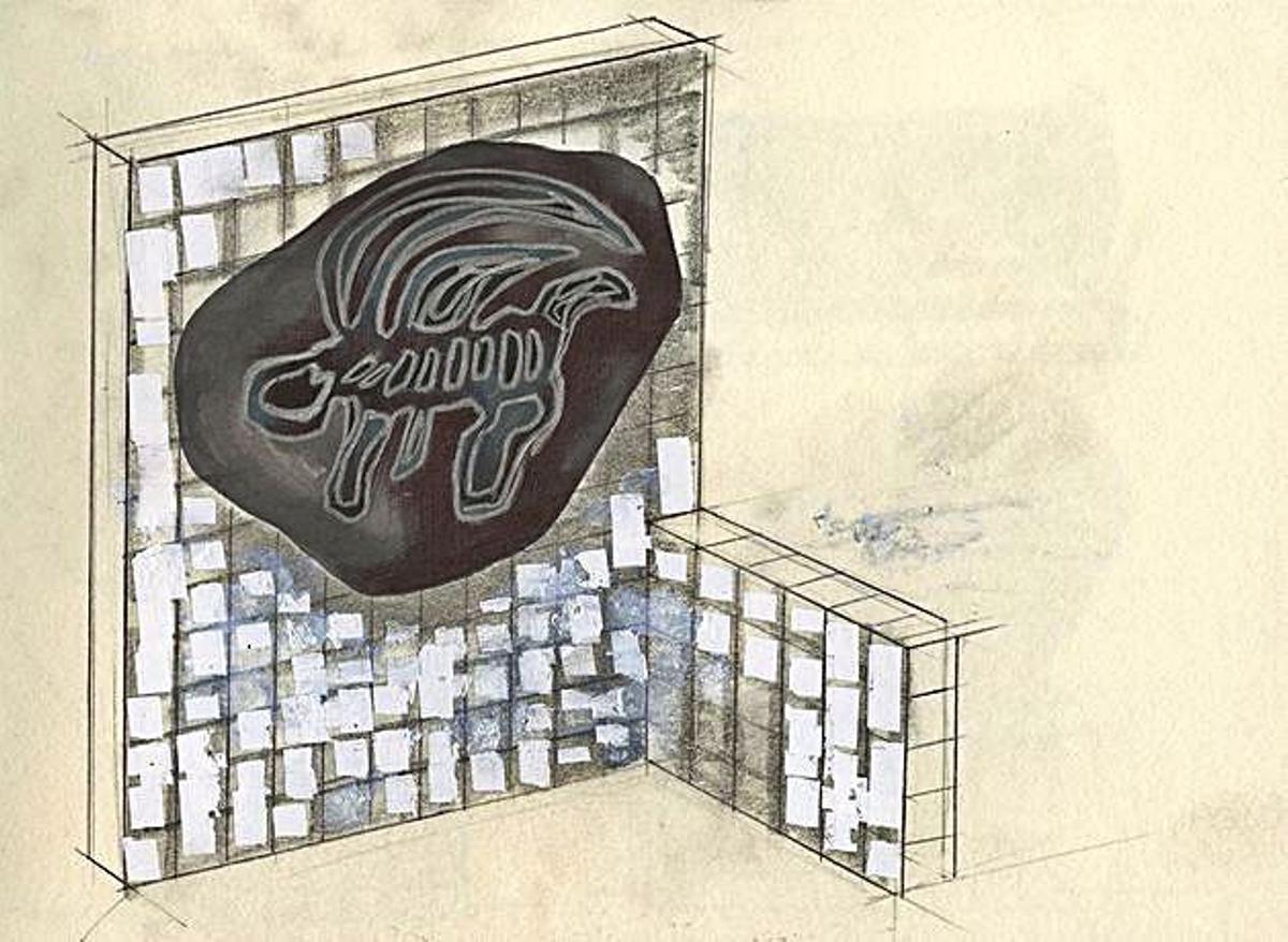 “Los duendes duermen en su pequeño palacio”, de Paula Rubio.