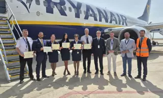Homenaje al vuelo ‘1200’ en Corvera con motivo del aniversario de la ciudad