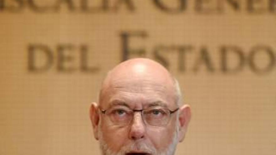 El fiscal general de l&#039;Estat, José Manuel Maza, dijous passat.