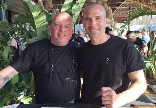 Mark Vaessen, director del evento, y Walter Sidoravicius. | JUAN SUÁREZ