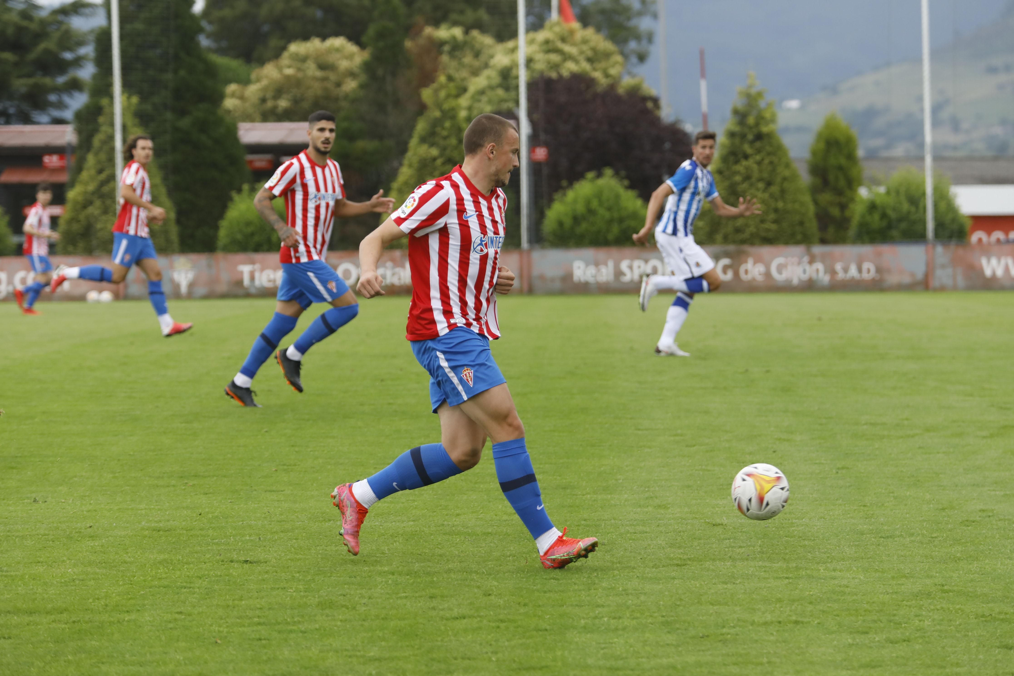 Sporting - Real Sociedad B, en imágenes