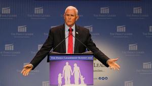 El exvicepresidente de EEUU, Mike Pence