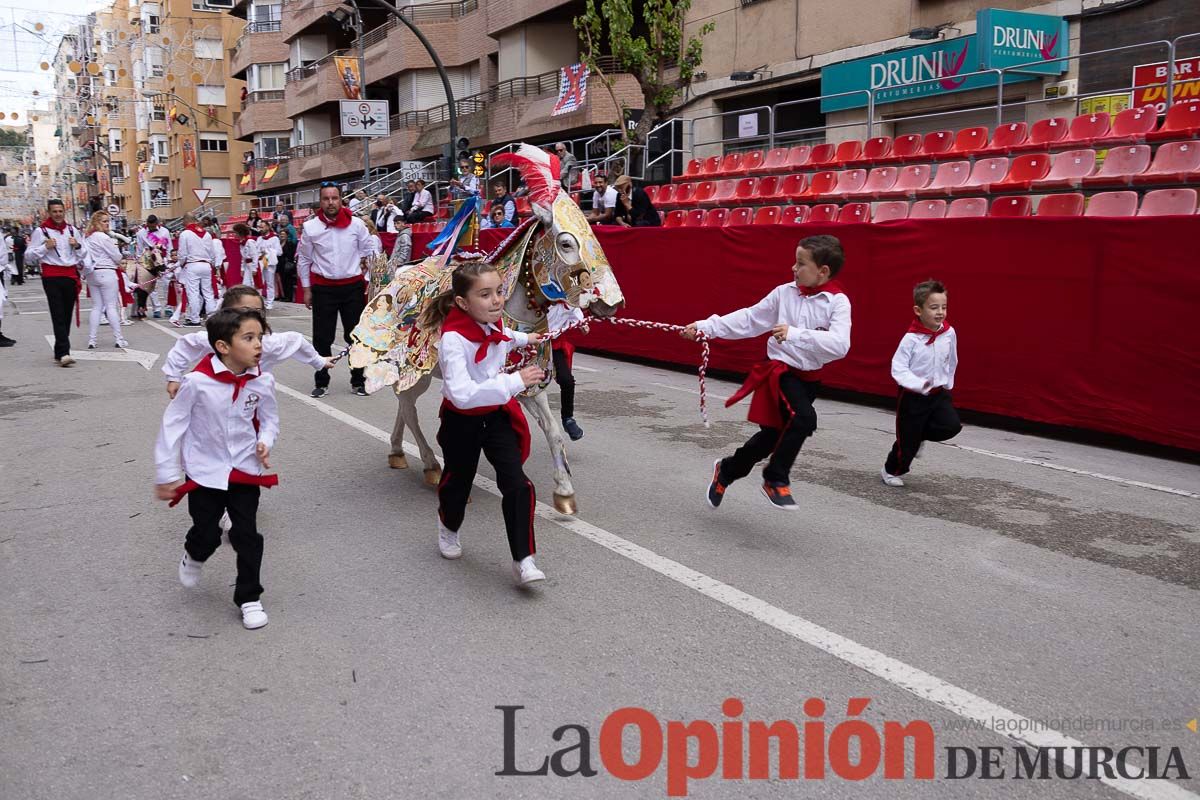 Desfile infantil en las Fiestas de Caravaca (Bando Caballos del Vino)