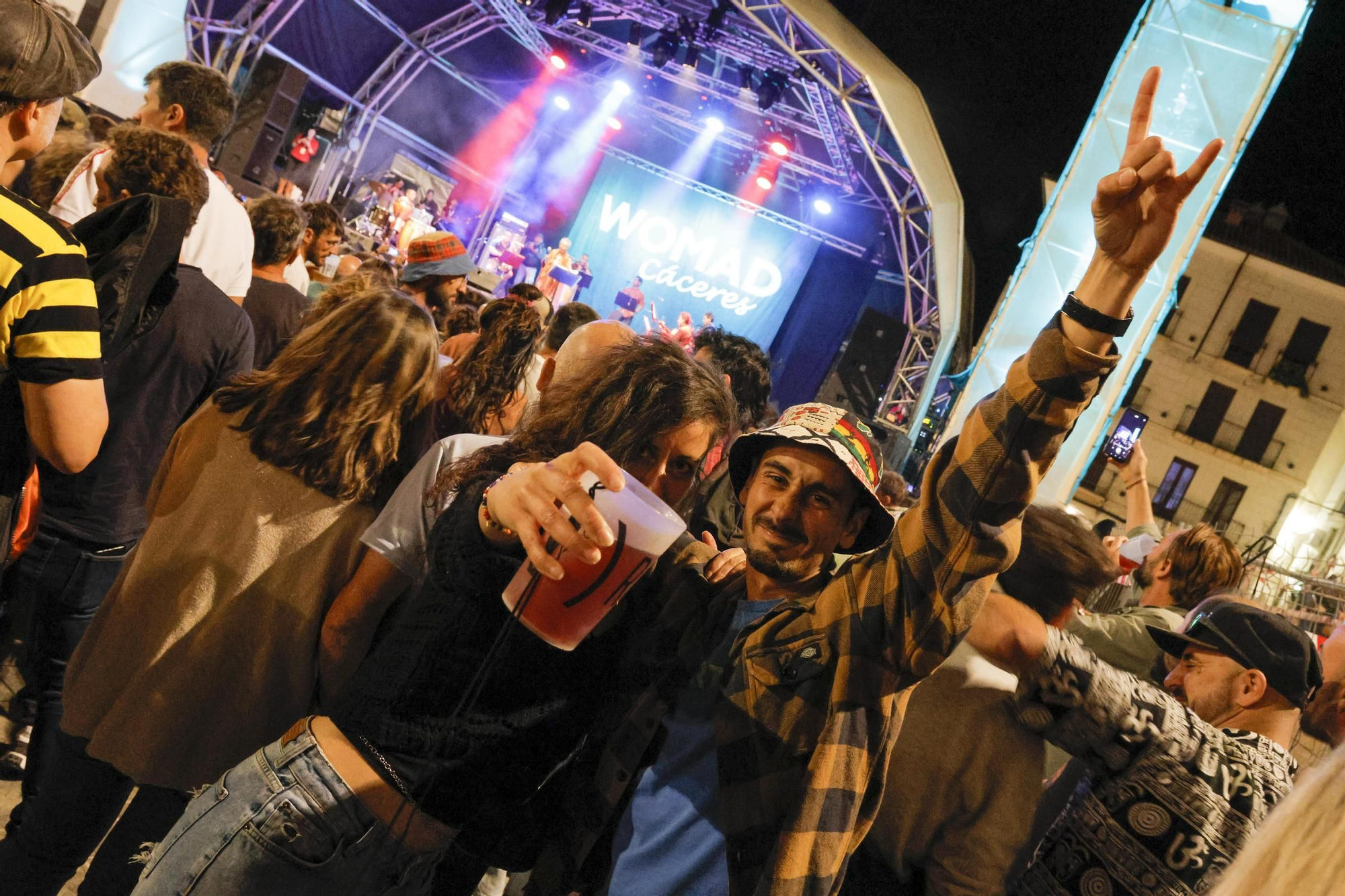 Así fue el primer día del festival Womad en Cáceres