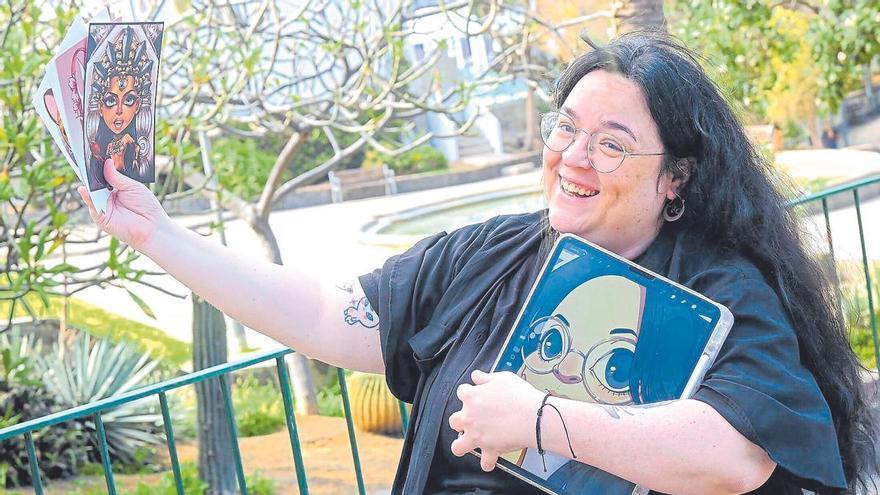 Leticia Quintana, ilustradora canaria: «Miramos para fuera y en las Islas hay gente buena»