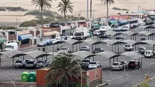 Hallado el cadáver de un hombre con puñaladas en el abdomen en Playa del Inglés
