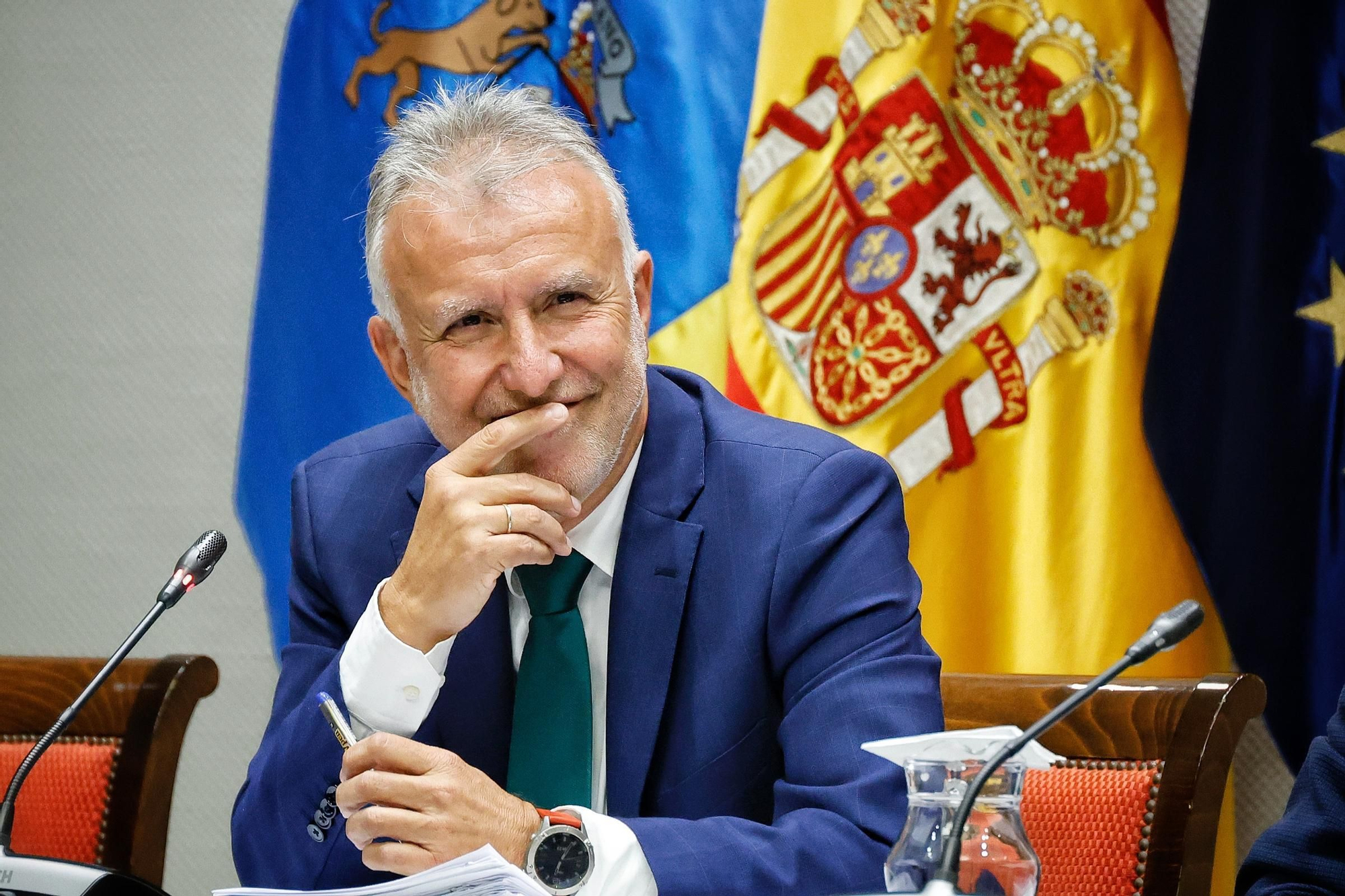 Comparecencia de Ángel Víctor Torres en el Parlamento de Canarias