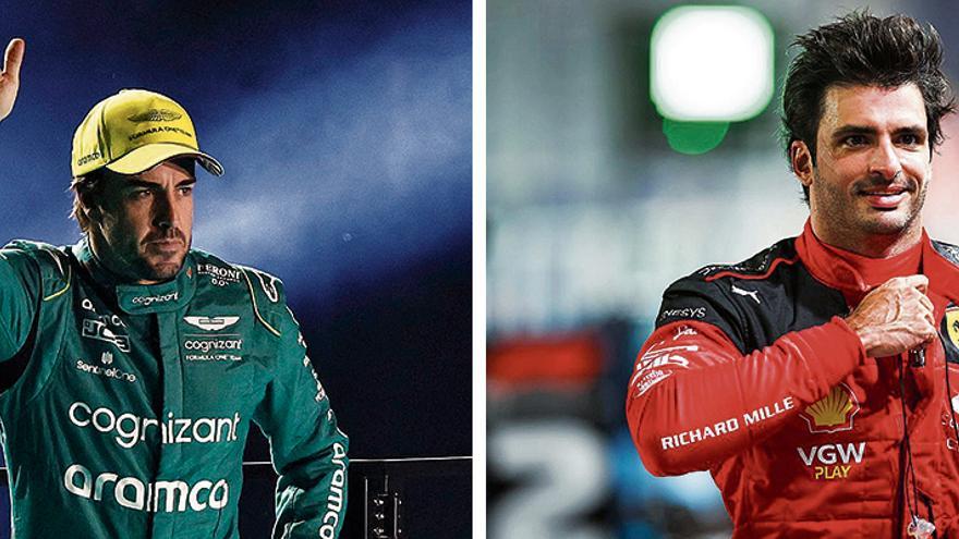 Alonso vs. Sainz: lucha por la cuarta plaza