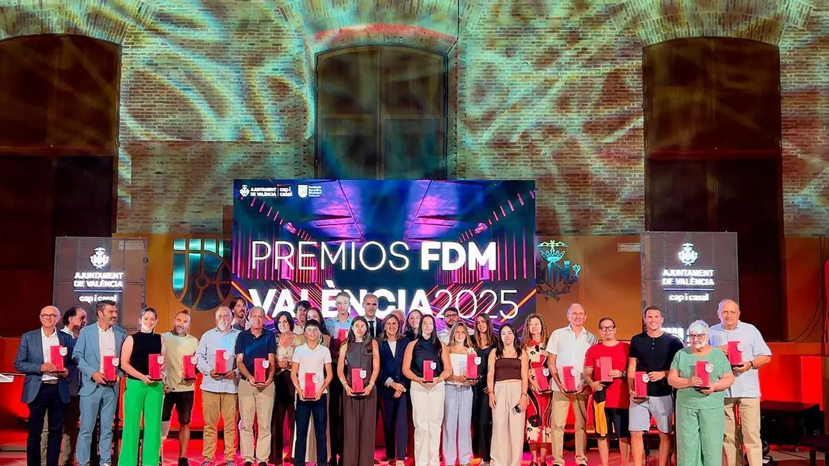 Los Premios FDM de la Ciudad de València reconocen a los referentes del deporte escolar, popular y de la ciudad