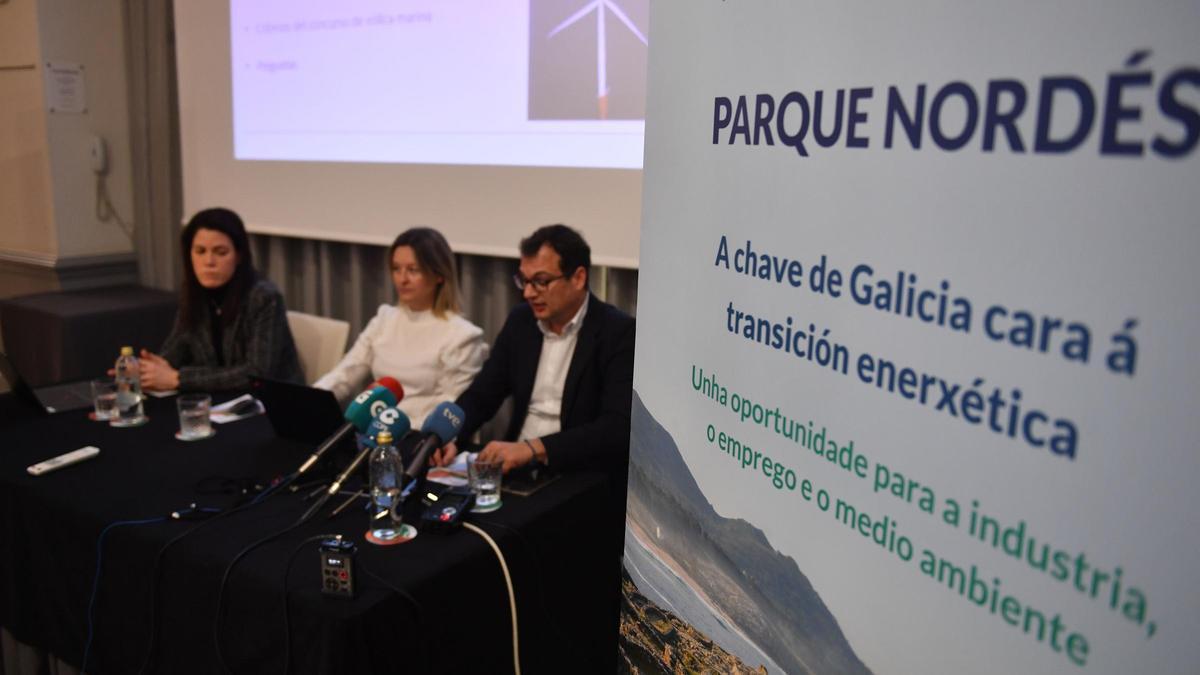 Presentación del parque eólico marino Nordés