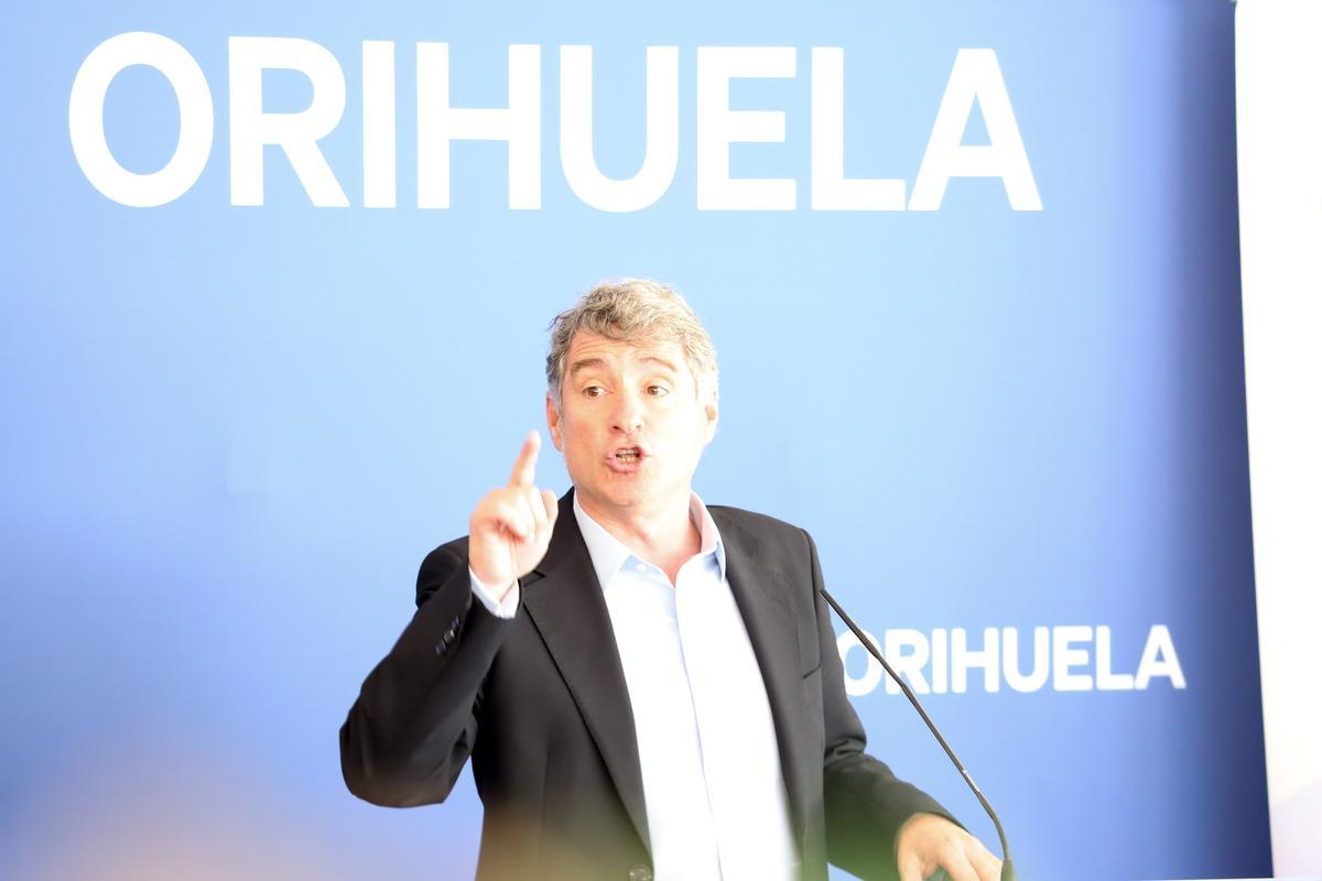 Presentación de la candidatura de José Vegara a la alcaldía de Orihuela el pasado viernes