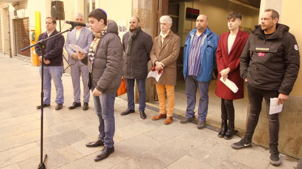 Girona commemora el Dia Internacional en memòria de les víctimes de l'Holocaust