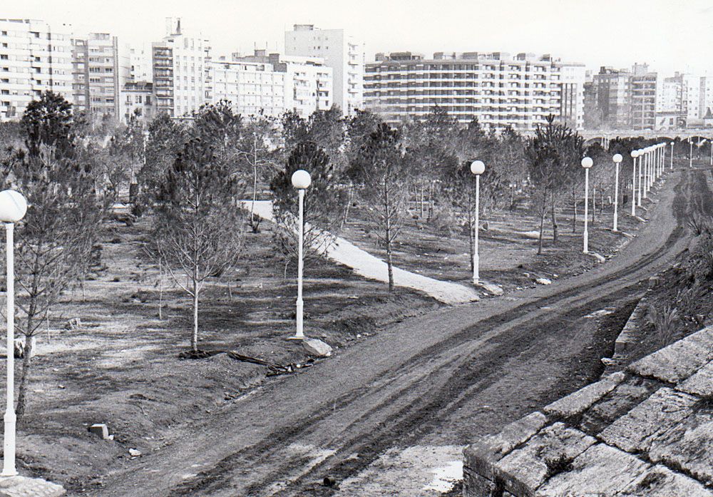 Así se transformó el viejo cauce del rio Turia en jardin