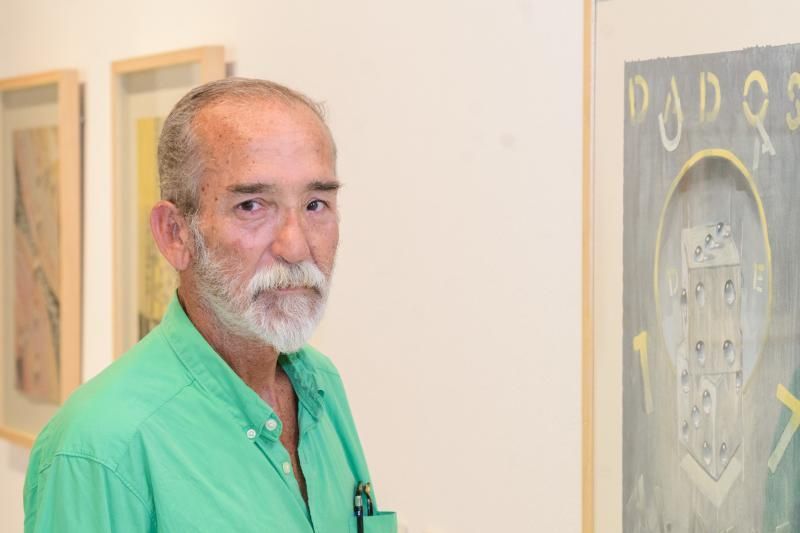 El pintor Nandy Periquet expone en el Centro de Artes Plásticas del Cabildo de Gran Canaria   | 13/07/2018 | Fotógrafo: Tony Hernández