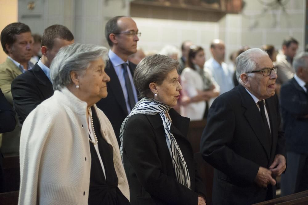 Funeral por Cuco Gómez en la iglesia de San Juan